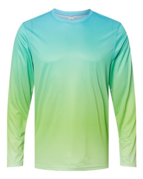 Paragon Unisex Barbados Performance Pin Dot Long Sleeve T-Shirt, product photo
