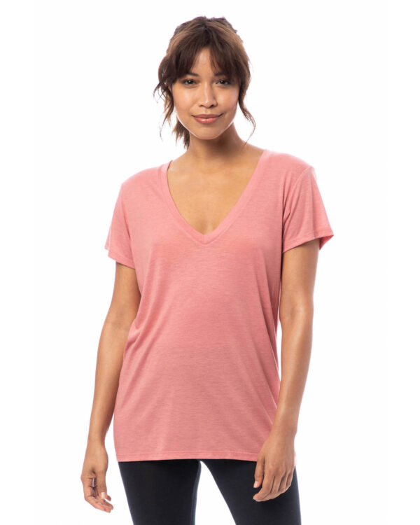 Alternative Ladies' Slinky-Jersey V-Neck T-Shirt 2894B2