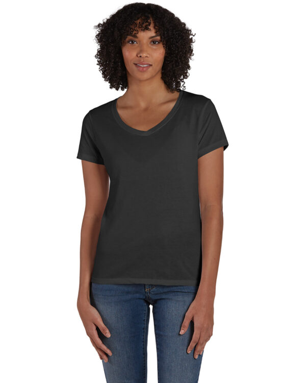 Hanes Ladies' Perfect-T Triblend V-Neck T-shirt 42VT