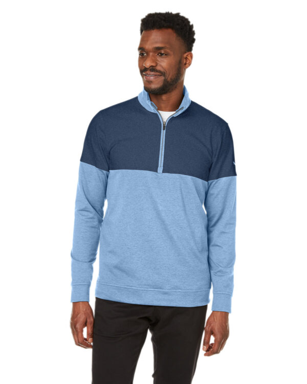 Puma Golf Men's Cloudspun Warm Up Quarter-Zip 595803