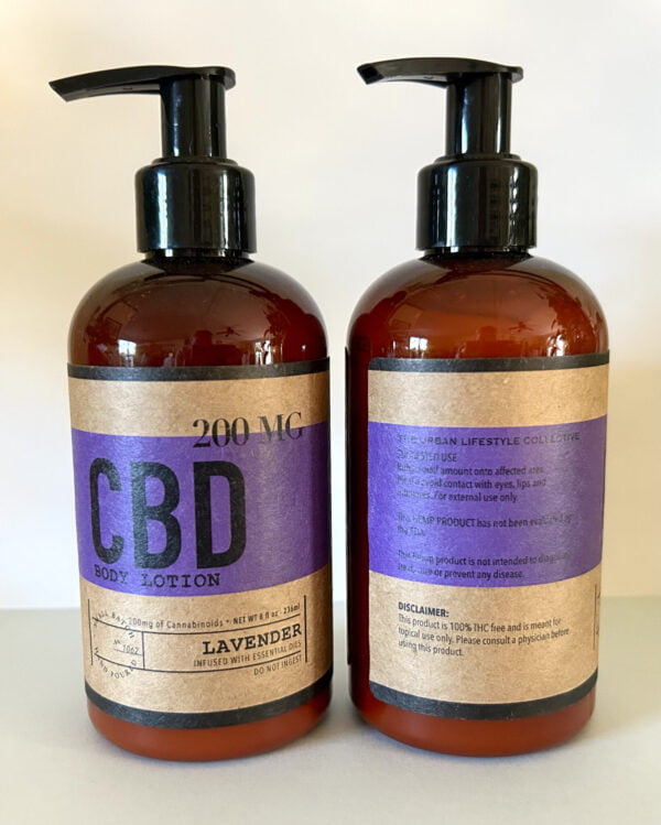CBD Lotion 8oz Lavender 200mg