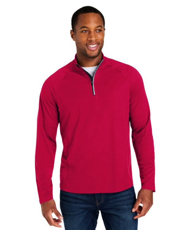 CORE365 Men's Origin Performance Pique Quarter-Zip CE418