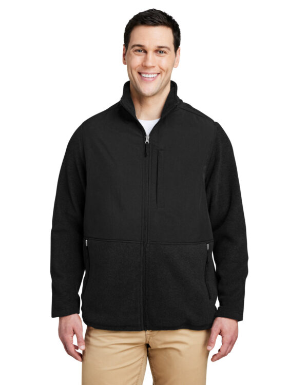 CORE365 Men's Journey Summit Hybrid Full-Zip CE890