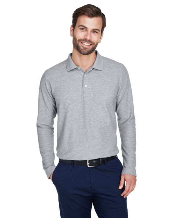 Devon & Jones Men's DRYTEC20 Performance Long-Sleeve Polo DG170