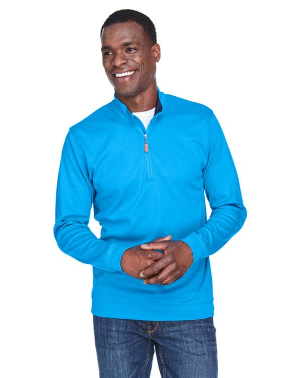 Devon & Jones Men's DRYTEC20 Performance Quarter-Zip DG479