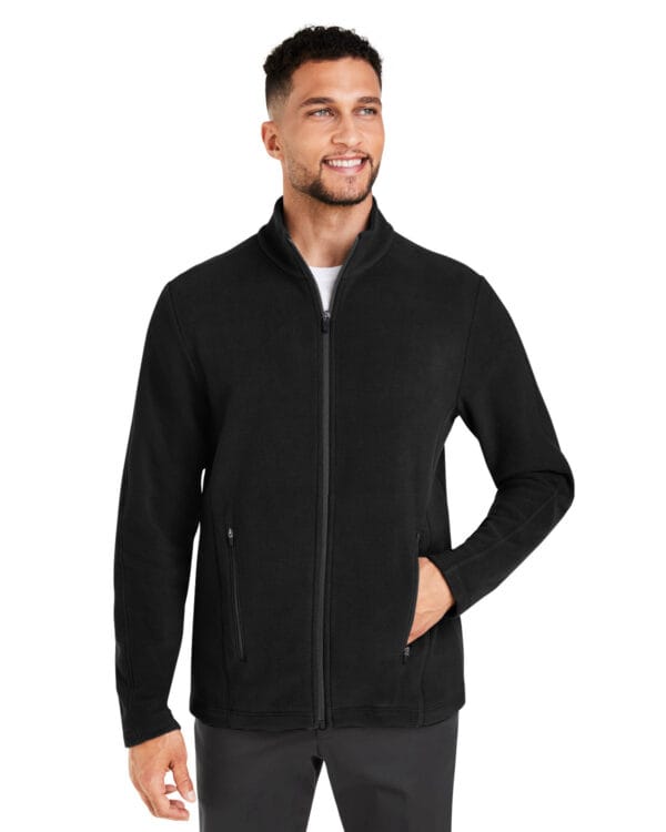 Devon & Jones CrownLux Performance® Men's Fleece Full-Zip DG730