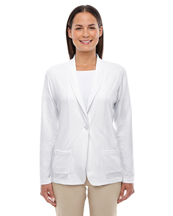 Devon & Jones Ladies' Perfect Fit Shawl Collar Cardigan DP462W