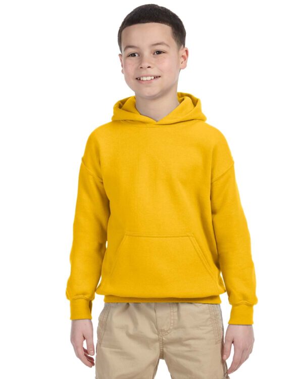 Gildan Youth Heavy Blend 8 oz., 50/50 Hooded Sweatshirt G185B