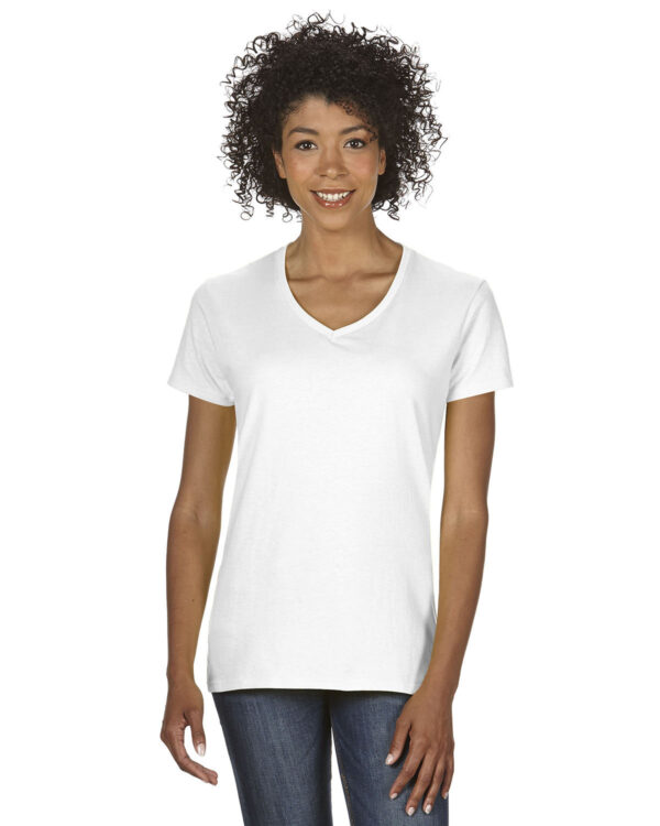 Gildan Ladies' Heavy Cotton V-Neck T-Shirt G500VL