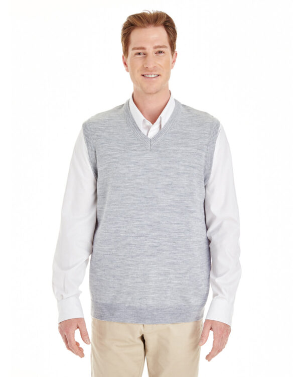 Harriton Men's Pilbloc V-Neck Sweater Vest M415