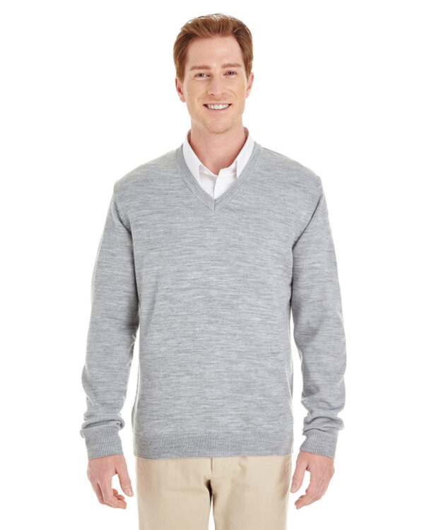 Harriton Men's Pilbloc V-Neck Sweater M420