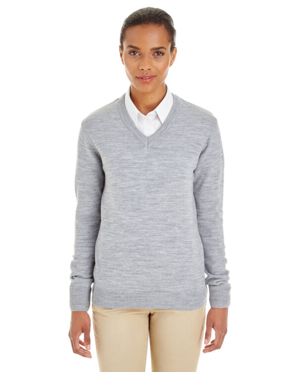 Harriton Ladies' Pilbloc V-Neck Sweater M420W