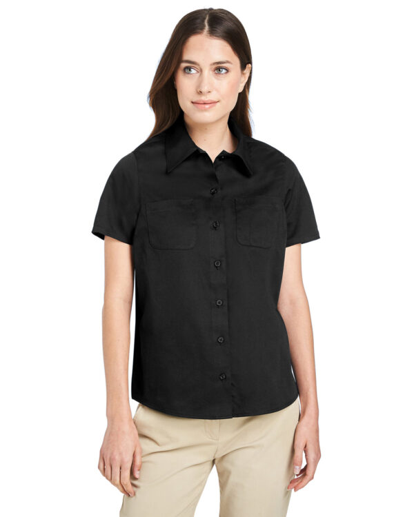 Harriton Ladies' Advantage IL Short-Sleeve Work Shirt M585W