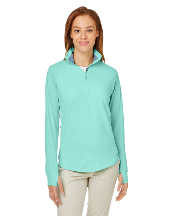 Nautica Ladies' Saltwater Quarter-Zip Pullover N17925