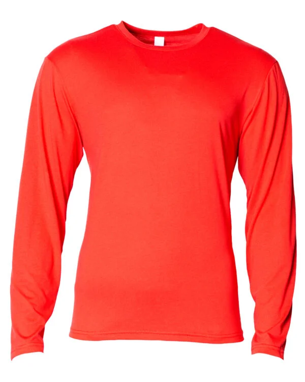 A4 Men's Softek Long-Sleeve T-Shirt N3029