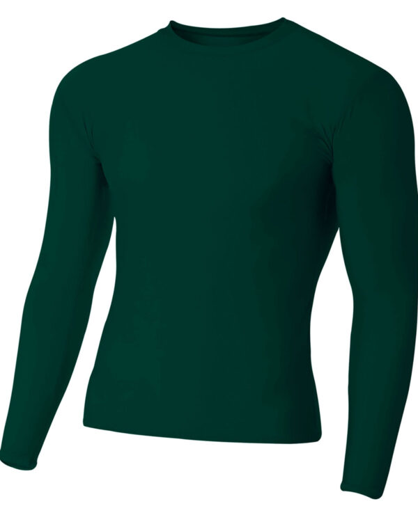 A4 Adult Polyester Spandex Long Sleeve Compression T-Shirt N3133