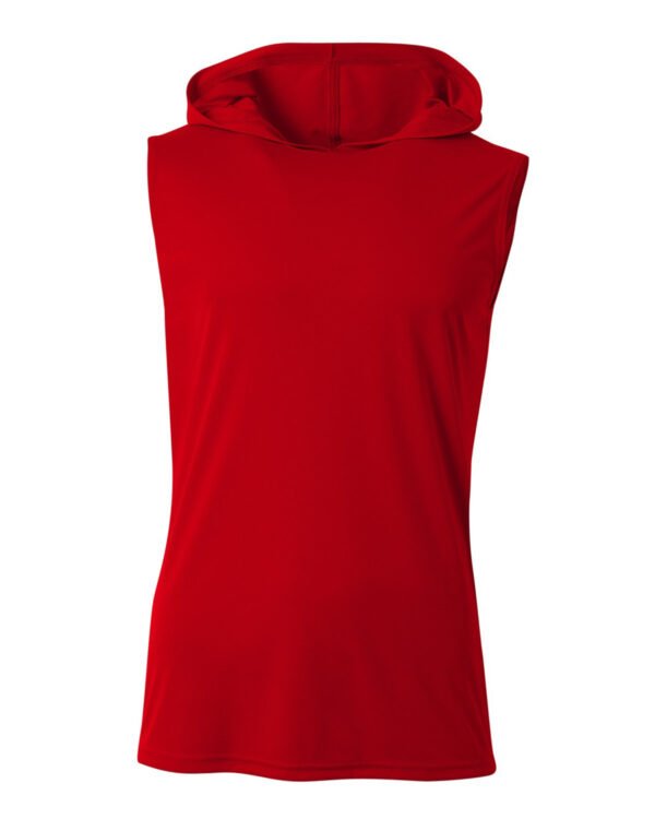 A4 Men's Cooling Performance Sleeveless Hooded T-shirt N3410