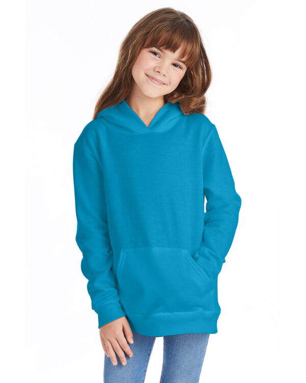 Hanes Youth 7.8 oz. EcoSmart® 50/50 Pullover Hooded Sweatshirt P473