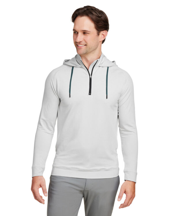 Swannies Golf Men's Vandyke Quarter-Zip Hooded Sweatshirt SWV600