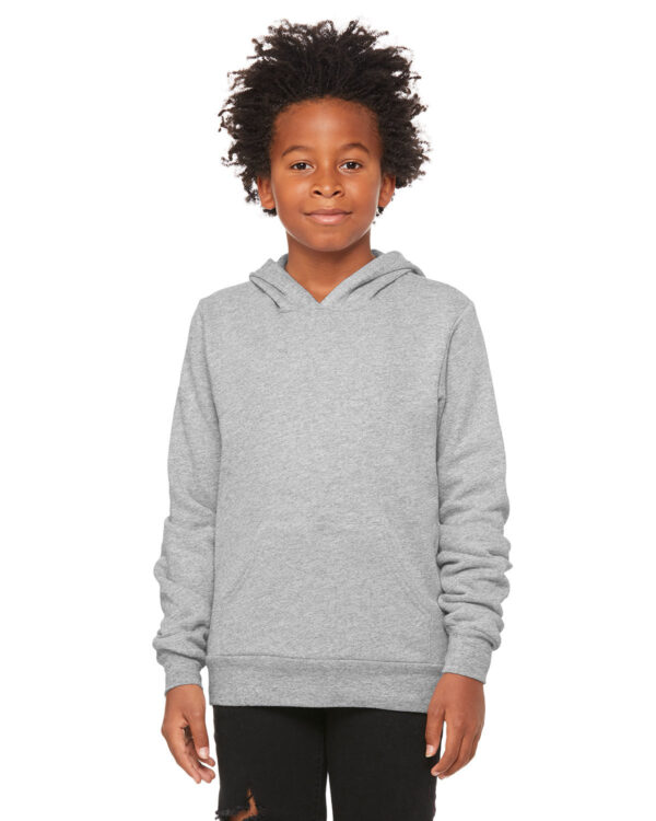 Bella + Canvas Youth Sponge Fleece Pullover Hooded Sweatshirt 3719Y