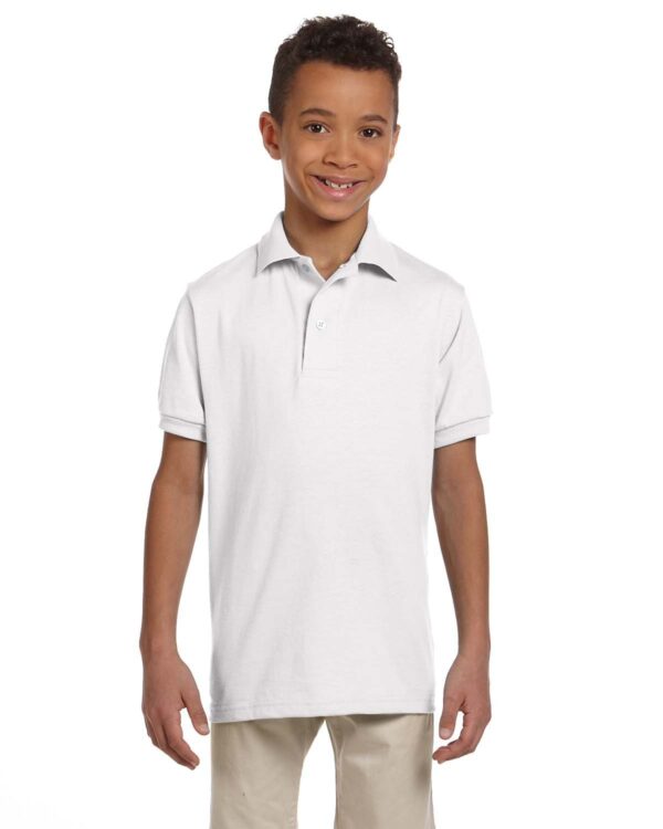 Jerzees Youth SpotShield Jersey Polo 437Y