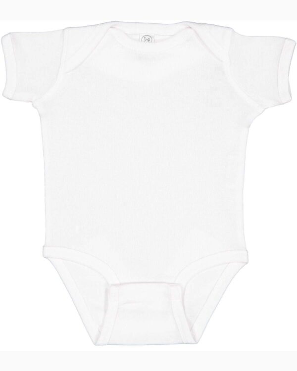 Rabbit Skins Infant Baby Rib Bodysuit 4400