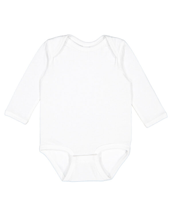 Rabbit Skins Infant Long Sleeve Jersey Bodysuit 4421RS