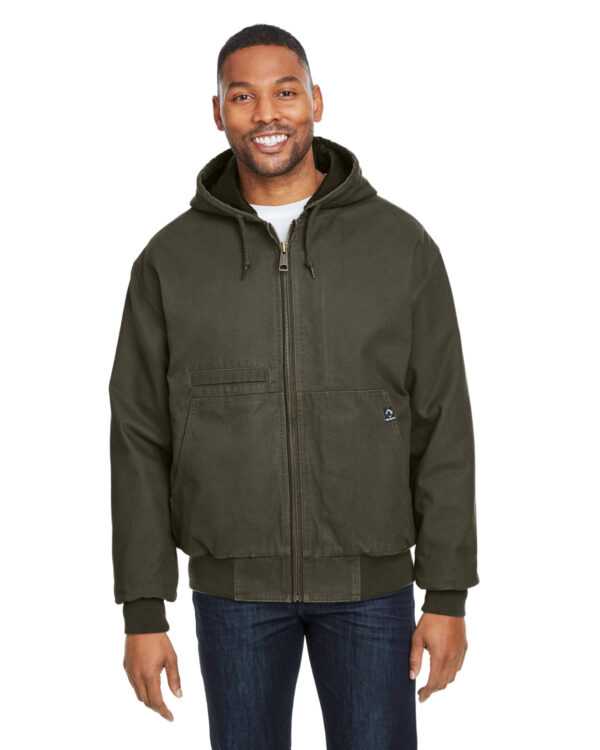 Dri Duck Men's Laramie Canvas Hooded Jacket 5034