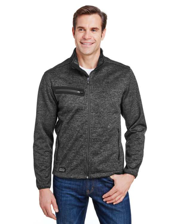 Dri Duck Atlas Bonded Mélange Sweater Fleece Jacket 5316