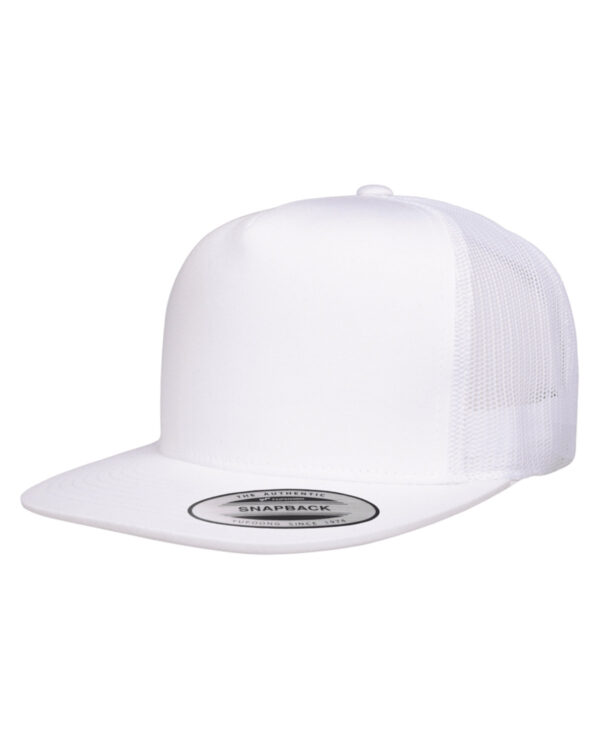 Yupoong Adult 5-Panel Classic Trucker Cap 6006