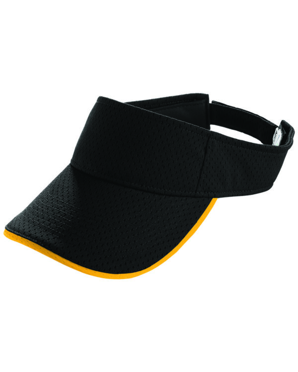 Augusta Sportswear Adult Athletic Mesh Two-Color Visor 6223