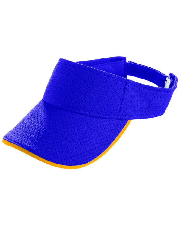 Augusta Sportswear Youth Athletic Mesh Two-Color Visor 6224