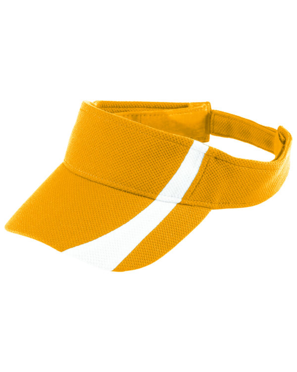 Augusta Sportswear Adult Adjustable Wicking Mesh Two-Color Visor 6260