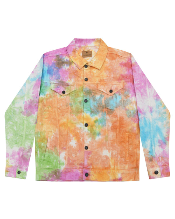 Tie-Dye Unisex Denim Jacket 9050CD