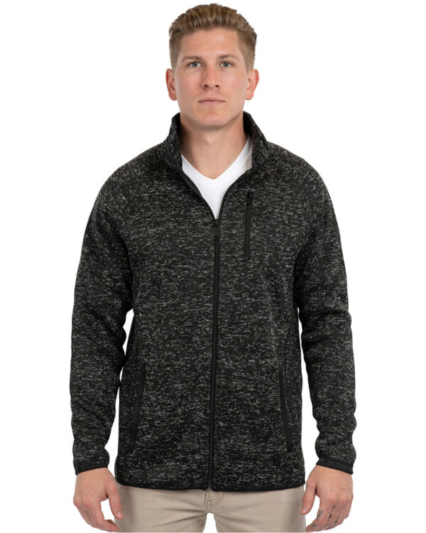 Burnside Men's Sweater Knit Jacket B3901