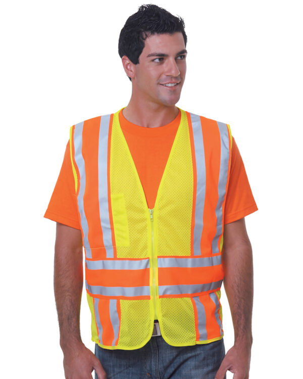 Bayside Unisex ANSI Mesh Vest BA3787