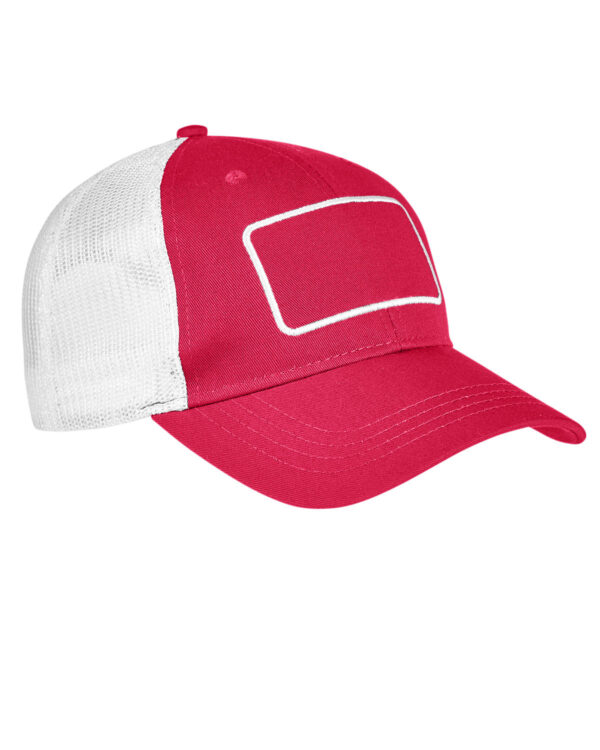 Big Accessories Patch Trucker Cap BA656T
