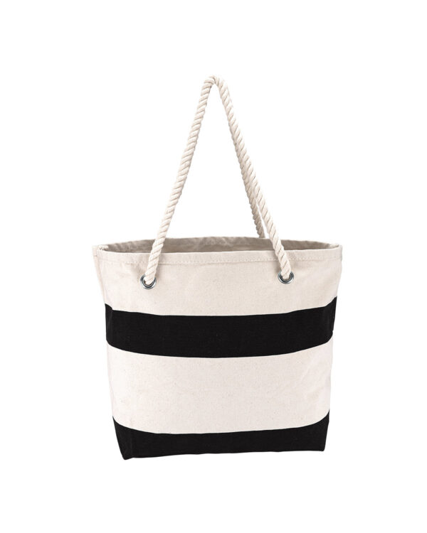 Prime Line Cotton Resort Tote With Rope Handle BG420