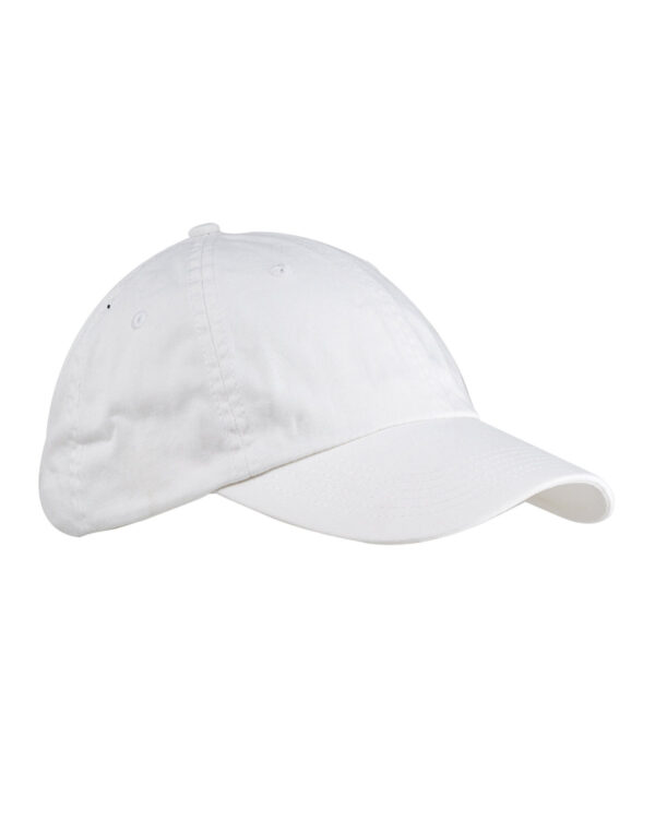 Big Accessories 6-Panel Washed Twill Low-Profile Cap BX005