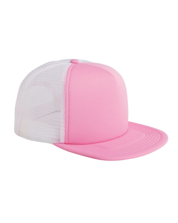 Big Accessories 5-Panel Foam Front Trucker Cap BX030