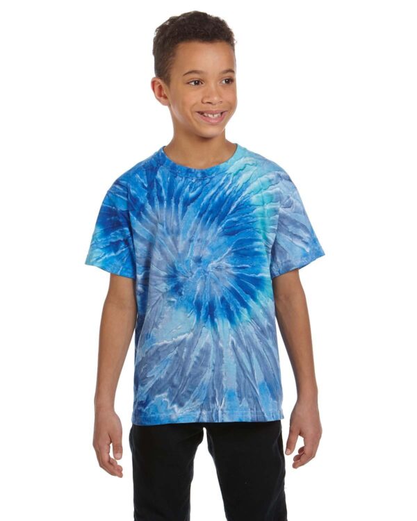 Tie-Dye Youth 5.4 oz. 100% Cotton T-Shirt CD100Y