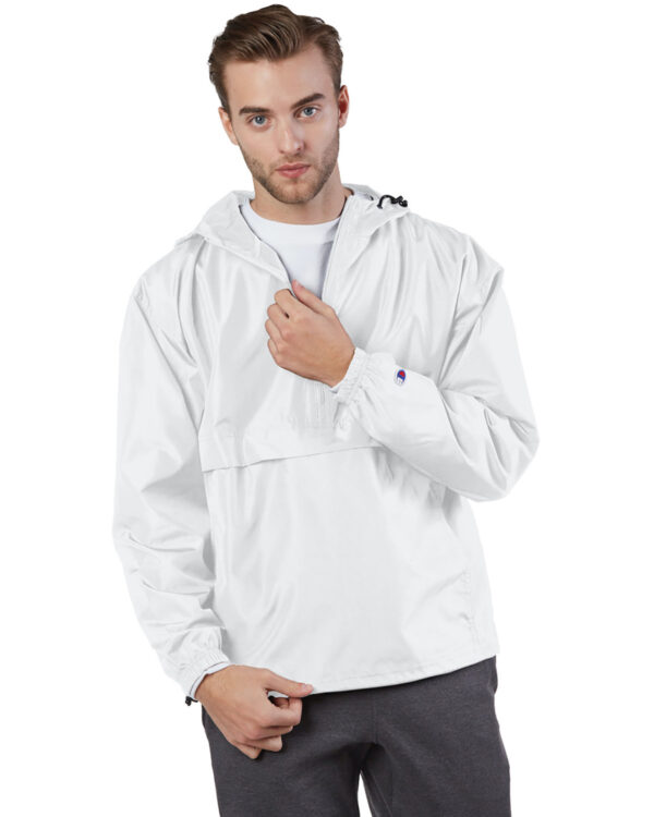 Champion Adult Packable Anorak 1/4 Zip Jacket CO200