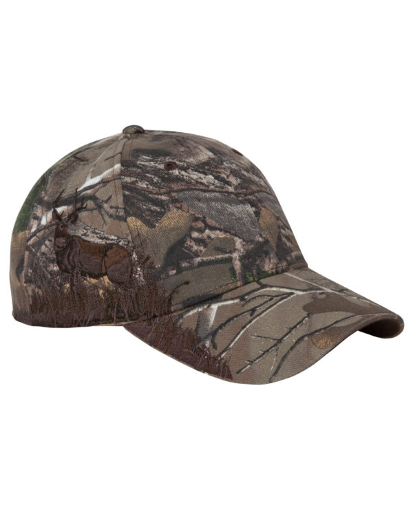 Dri Duck Deer Mule Camo Structured Mid-Profile Hat DI3282