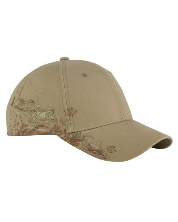 Dri Duck Bass Structured Mid-Profile Hat DI3303