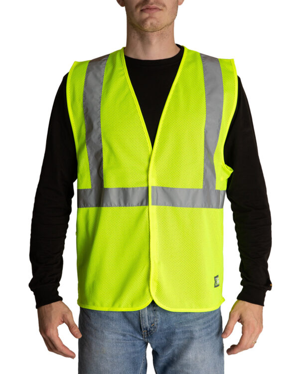 Berne Adult Hi-Vis Class 2 Economy Vest HVV042