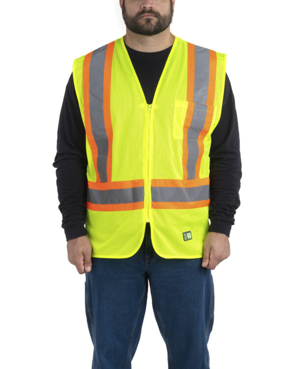 Berne Adult Hi-Vis Class 2 Multi-Color Vest HVV046