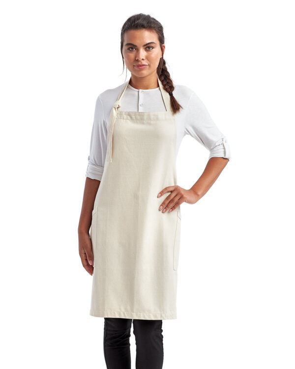 Artisan Collection by Reprime Unisex Regenerate Recycled Bib Apron RP122