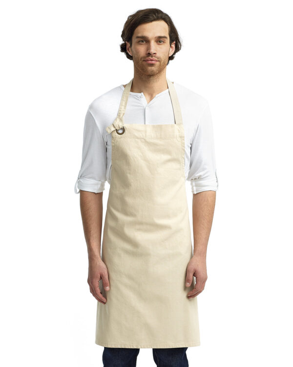 Artisan Collection by Reprime Unisex Calibre Heavy Cotton Canvas Bib Apron RP130