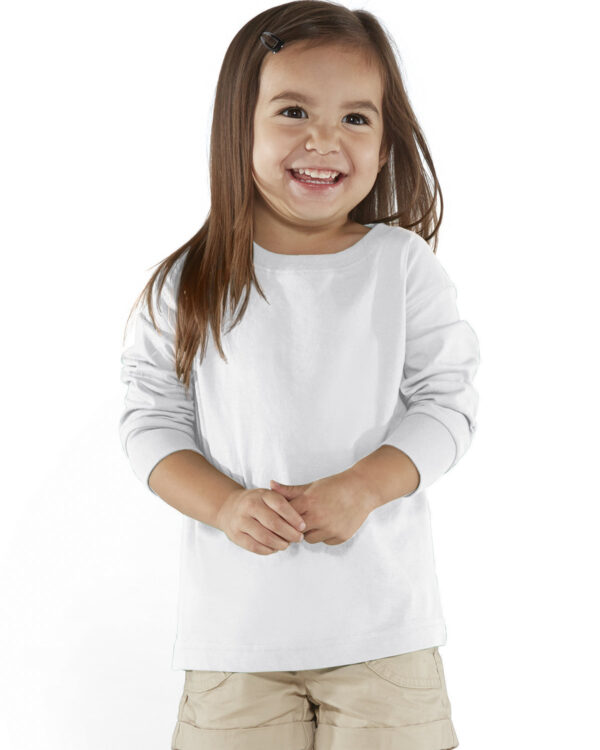 Rabbit Skins Toddler Long-Sleeve Fine Jersey T-Shirt RS3302