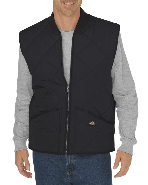 Dickies Unisex Diamond Quilted Nylon Vest TE242